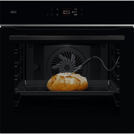AEG 7000 Seeria MealAssist, 71 L, pürolüütiline puhastus, must - Integreeritav ahi / TE7PB63ZAB