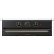 Gorenje Oven | BOS67372CLB | 77 L | Electric | AquaClean | Mechanical control | Steam function | Height 59.5 cm | Width 59.5 cm | Black