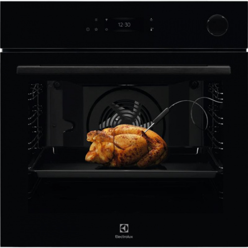 Electrolux, pürolüütiline puhastus, 72 L, must - Integreeritav ahi / EOC8P39WZ