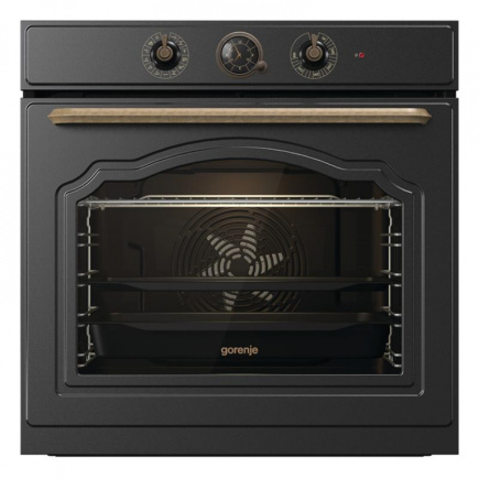 Gorenje, 77 L, must - Integreeritav ahi / BOS67371CLB