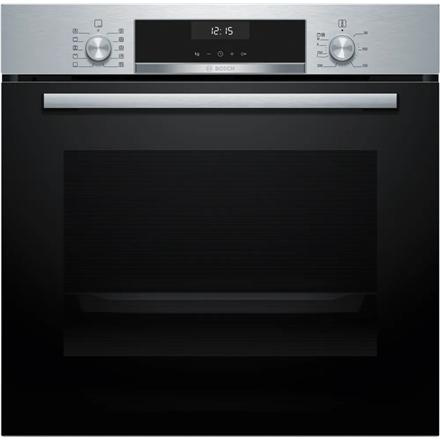 Bosch Oven | HBG517CS3 | 71 L | Electric | Hydrolytic | Knobs | Height 59.5 cm | Width 59.4 cm | Stainless steel