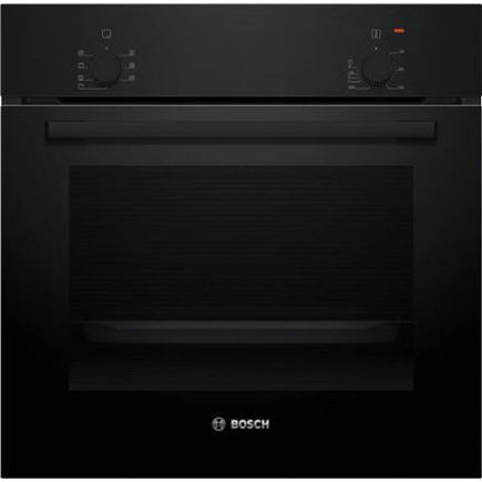 Bosch Oven | HBF010BA1 | 66 L | Electric | Manual | Knobs | Height 59.5 cm | Width 59.4 cm | Black