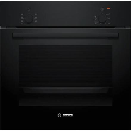 Bosch Oven | HBF010BA1 | 66 L | Electric | Manual | Knobs | Height 59.5 cm | Width 59.4 cm | Black
