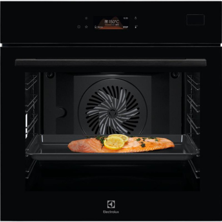 Electrolux 800 Seeria MealAssist, 70 L, must - Integreeritav auruahi / LOB8S38Z