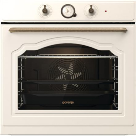 Gorenje | Oven | BOS67371CLI | 77 L | Multifunctional | EcoClean | Mechanical control | Steam function | Height 59.5 cm | Width 59.5 cm | Beige