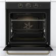 Gorenje | Oven | BOS67371CLB | 77 L | Multifunctional | EcoClean | Mechanical control | Steam function | Height 59.5 cm | Width 59.5 cm | Must