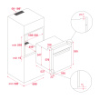 Integreeritav ahi Teka Neo HSB 6250 P WH