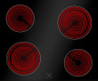 Integreeritav ahi+pliidiplaat Bomann EHBC7935IX