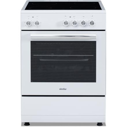 Simfer 6043SEDBB Oven | Simfer Oven | 6043SEDBB | 62 L | Electric | Manual | Mechanical control | White Simfer 6043SEDBB Oven | Simfer Oven | 6043SEDBB | 62 L | Electric | Manual | Mechanical control | White