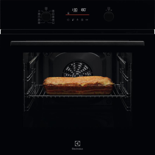Electrolux 500 Seeria SurroundCook, pürolüütiline puhastus, 65 L, must - Integreeritav ahi / EOF6P76BZ
