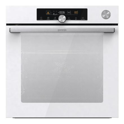 Gorenje Oven | BPSA6747A08WG | 77 L | Electric | AquaClean | Mechanical control | Steam function | Height 59.5 cm | Width 59.5 cm | Белый