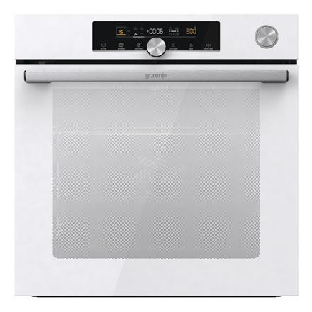 Gorenje Oven | BPSA6747A08WG | 77 L | Electric | AquaClean | Mechanical control | Steam function | Height 59.5 cm | Width 59.5 cm | Белый