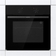 Gorenje Oven | BO6615E01B | 60 L | Electric | EnamelClean | Push pull buttons | Height 59.5 cm | Width 59.5 cm | Black