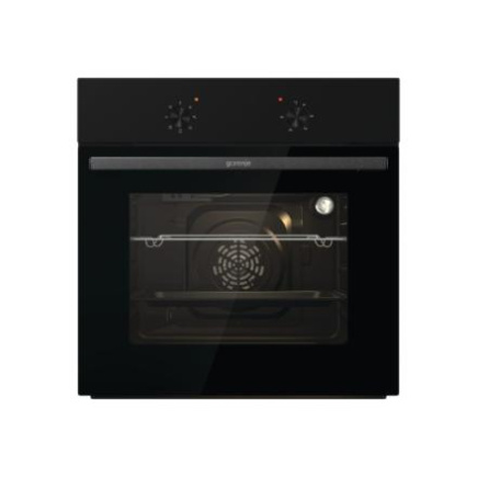 Gorenje Oven | BO6615E01B | 60 L | Electric | EnamelClean | Push pull buttons | Height 59.5 cm | Width 59.5 cm | Black Gorenje Oven | BO6615E01B | 60 L | Electric | EnamelClean | Push pull buttons | Height 59.5 cm | Width 59.5 cm | Black