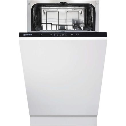 Dishwasher | GV520E15 | Built-in | Width 44.8 cm | Number of place settings 9 | Number of programs 5 | Energy efficiency class E | Display