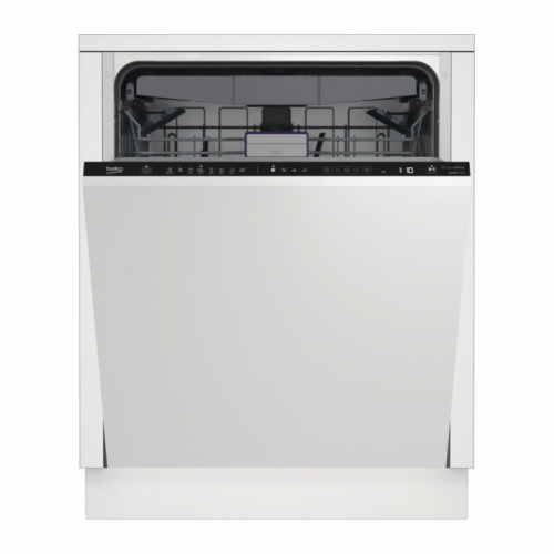 BEKO Built-In Dishwasher BDIN38650C, Energy class B, Width 60 cm, SelfDry, CornerIntense, 8 programs, Inverter motor, Third drawer