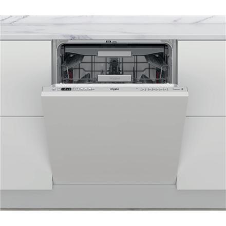 Whirlpool Dishwasher | W0I D741A S | Built-in | Width 59.8 cm | Number of place settings 14 | Number of programs 11 | Energy efficiency class C | Silver