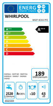 Integreeritav nõudepesumasin Whirlpool WSIP4O33PFE