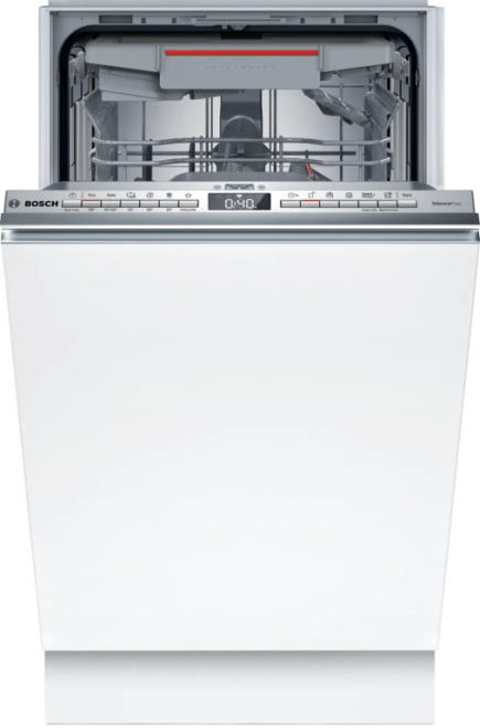 BOSCH Built-In Dishwasher SPH4EMX24E, Energy class C, Width 45 cm, Home Connect, AquaStop, 6 programs