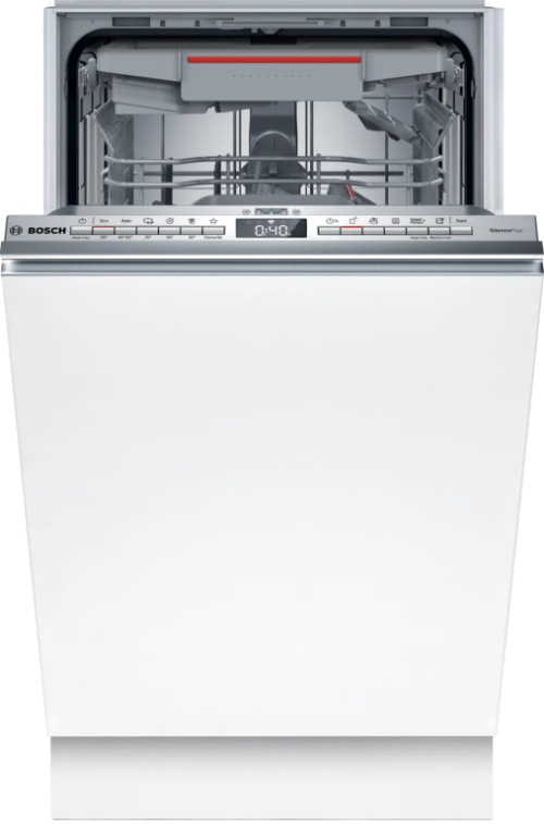 BOSCH Built-In Dishwasher SPH4EMX24E, Energy class C, Width 45 cm, Home Connect, AquaStop, 6 programs