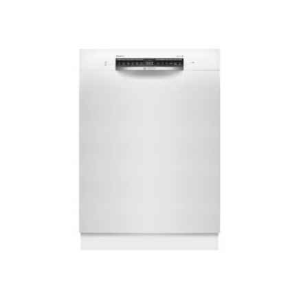 Bosch Dishwasher | SMU4HMW02S | Built-in | Width 60 cm | Number of place settings 14 | Number of programs 6 | Energy efficiency class D | Display | AquaStop function | Valge Bosch Dishwasher | SMU4HMW02S | Built-in | Width 60 cm | Number of place settings 14 | Number of programs 6 | Energy efficiency class D | Display | AquaStop function | Valge