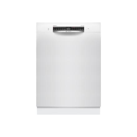 Bosch Dishwasher | SMU4HMW02S | Built-in | Width 60 cm | Number of place settings 14 | Number of programs 6 | Energy efficiency class D | Display | AquaStop function | Valge