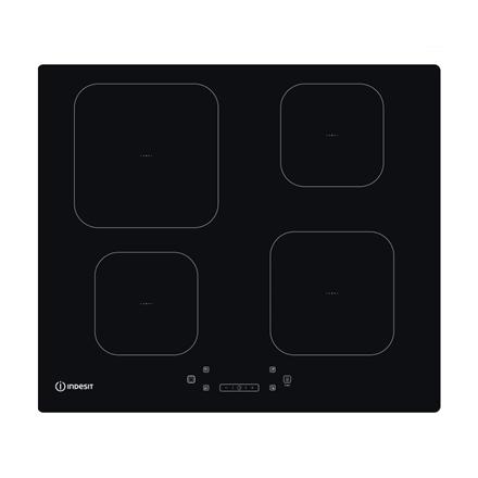 INDESIT | Hob | IS 83Q60 NE | Induction | Number of burners/cooking zones 4 | Electronic | Timer | Black