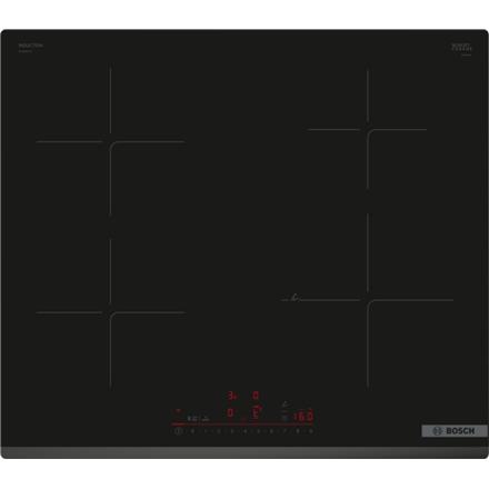 Bosch | Hob | PIE63KHC1Z | Induction | Number of burners/cooking zones 4 | Touch | Timer | Black