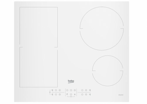 Beko HII64200FMTW hob White Built-in 60 cm Zone induction hob 4 zone(s)