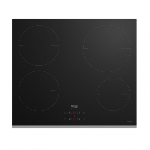 Beko HII64401MTX hob Black Built-in Zone induction hob 4 zone(s)