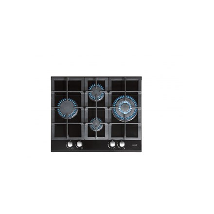 CATA LCI 6031 BK Black Built-in 64 cm Gas 4 zone(s)