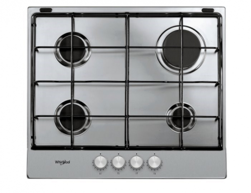 Whirlpool TGML 650 IX hob Silver Built-in Gas 4 zone(s)