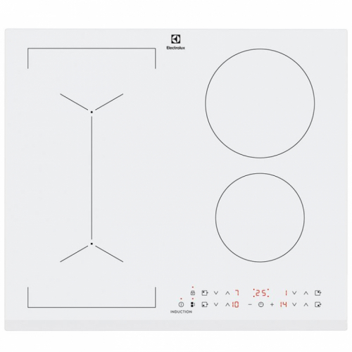 Electrolux, laius 59 cm, raamita, valge - Integreeritav induktsioonpliidiplaat / LIV63431BW