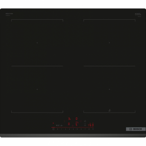 Bosch, Seeria 6, raamita, must - Integreeritav induktsioonpliidiplaat / PVQ631HC1E