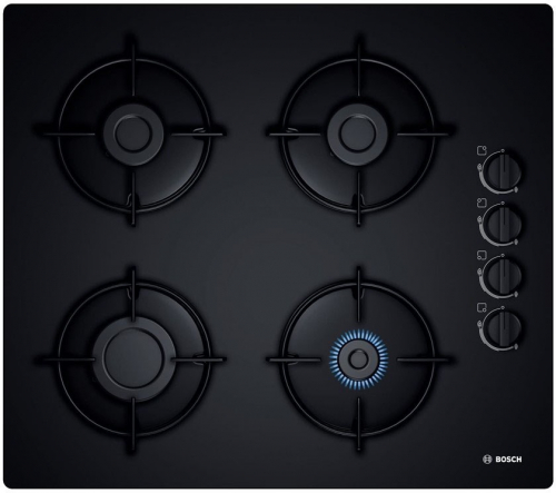 Bosch POP6B6B10 hob Black Built-in Gas 4 zone(s)