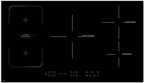 LIN  LI-B57235 7200 W induction cooktop.