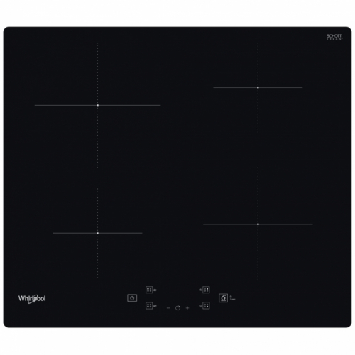 Whirlpool WS Q2160 NE Black Built-in 59 cm Zone induction hob 4 zone(s)