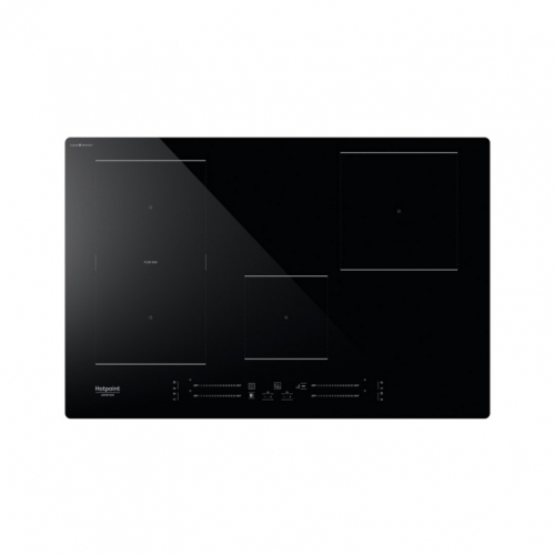 Hotpoint Ariston HS 1377C CPNE Black Built-in 77 cm Zone induction hob 4 zone(s)