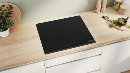 Bosch Serie 6 PVS631HC1E Black Built-in 59.2 cm Zone induction hob 4 zone(s)