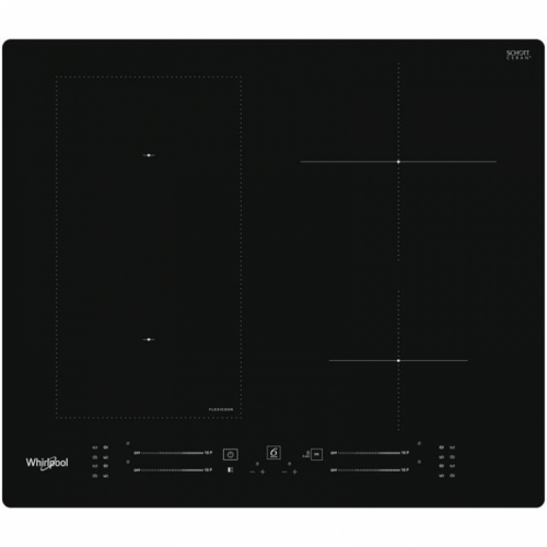 Whirlpool, laius 59 cm, raamita, must - Integreeritav induktsioonpliidiplaat / WLS7960NE