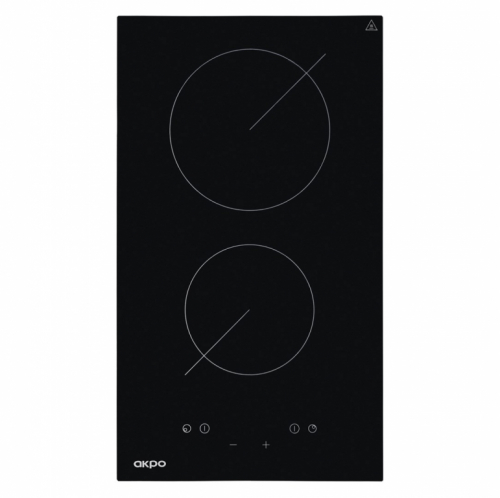 Akpo PKA 30 830/2 hob Black Built-in 30 cm 2 zone(s)