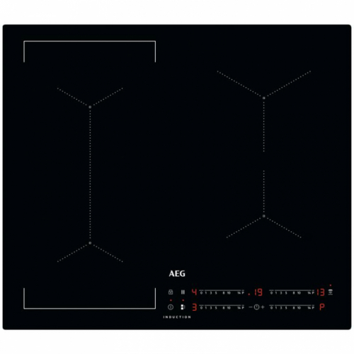 AEG 6000 Bridge, laius 58 cm, raamita, must - Integreeritav induktsioonpliidiplaat / IKE64441IB