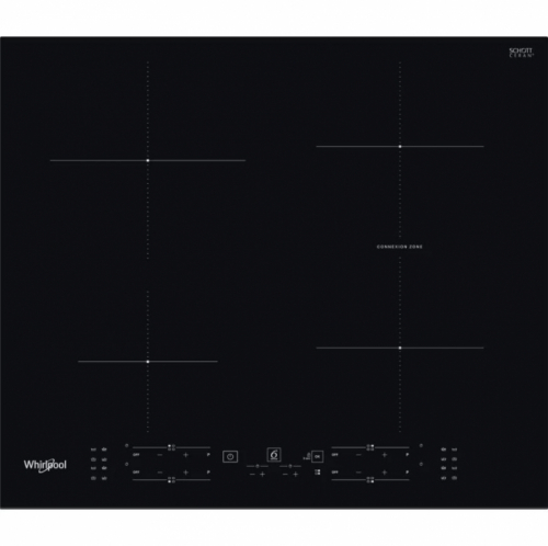 Whirlpool WB B8360 NE hob Black Built-in 59 cm Zone induction hob 4 zone(s)