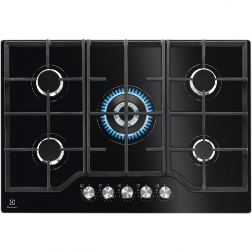 Electrolux KGG75362K Black Built-in 74 cm Gas 5 zone(s)