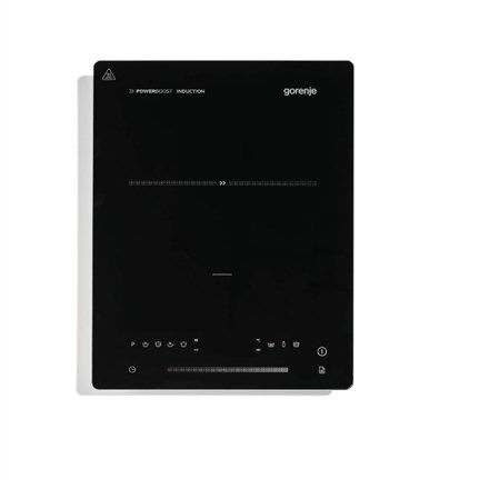 Gorenje ICY2000SP hob Black Countertop 28 cm Zone induction hob 1 zone(s)