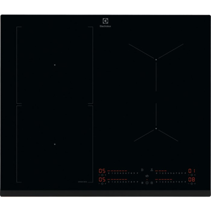 Electrolux Serie 700 EIS62453 Black Built-in 60 cm Zone induction hob 4 zone(s)
