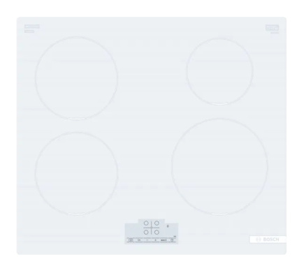 BOSCH Induction Hob PUE612BB1J, 60 cm, White
