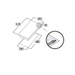 CATA | Hob | GI 3002 X | Gas | Number of burners/cooking zones 2 | Rotary knobs | Stainless steel
