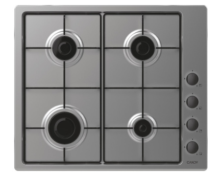 Candy Smart CHW6LBX/4U Stainless steel Built-in 60 cm Gas 4 zone(s)