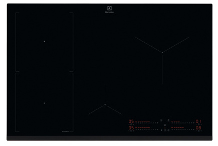 Electrolux Serie 700 EIS62453IZ Black Built-in 60 cm Zone induction hob 4 zone(s)